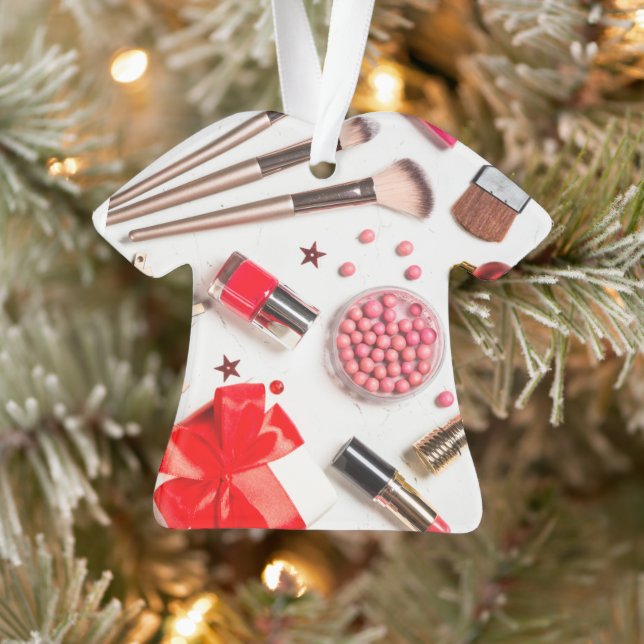 World's best esthetician or makeup artist ornament (Tree)