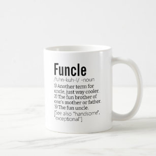 World's Best Ever Funcle, Uncle Modern Definition Coffee Mug