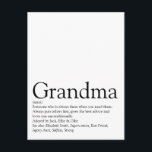 World's Best Ever Grandma, Grandmother Definition Postcard<br><div class="desc">Personalise for your special Grandma, Grandmother, Granny, Nan, Nanny or Abuela to create a unique gift for birthdays, Christmas, mother's day, baby showers, or any day you want to show how much she means to you. A perfect way to show her how amazing she is every day. Designed by Thisisnotme©...</div>