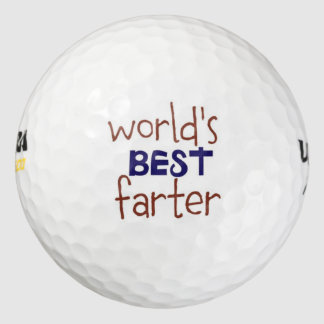 World's Best Farter Golf Balls
