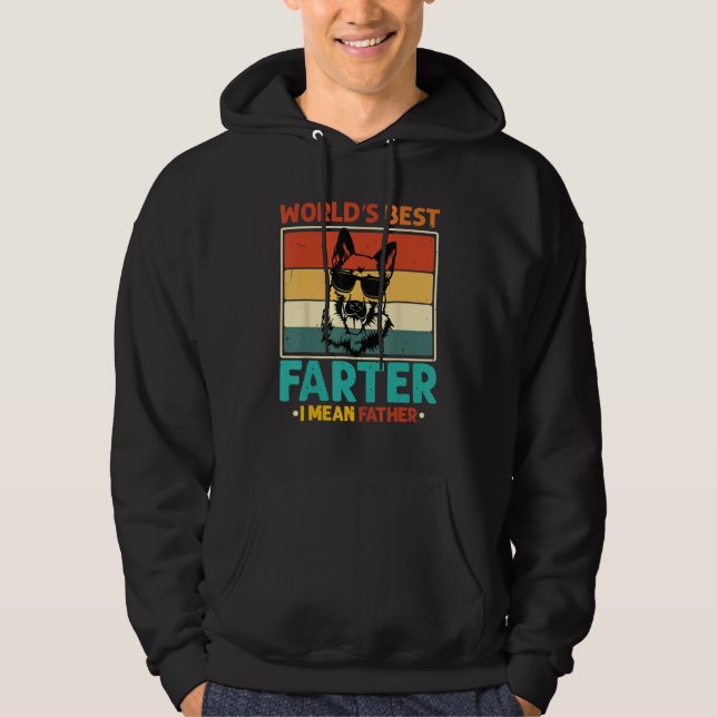 Worlds Best Farter I Mean Father Best Dad Ever Coo Hoodie (Front)