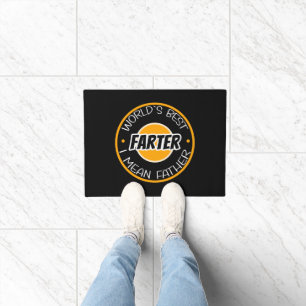 World's Best Farter I Mean Father Doormat