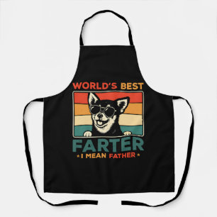 World's Best Farter I Mean Father Funny Dad Dog Apron
