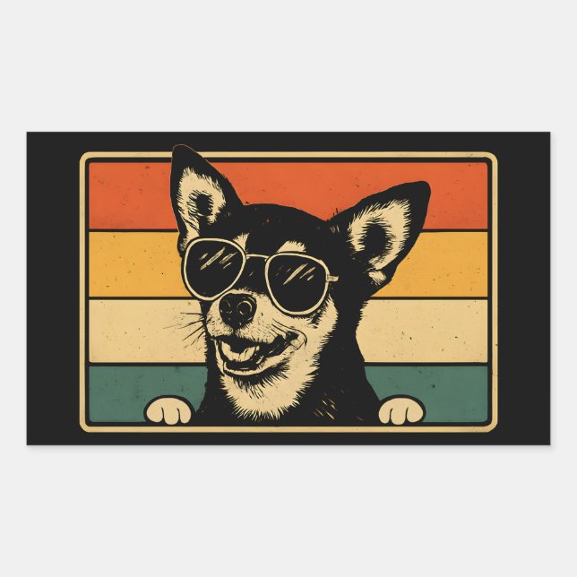 World's Best Farter I Mean Father Funny Dad Dog Rectangular Sticker (Front)