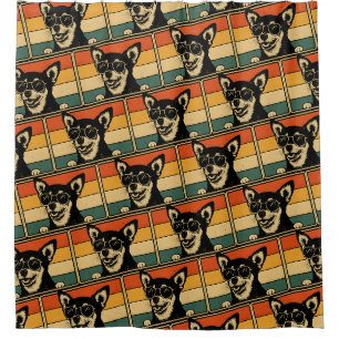 World's Best Farter I Mean Father Funny Dad Dog Shower Curtain