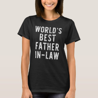 World's Best Father-In-Law Funny Gift Christmas 1 T-Shirt