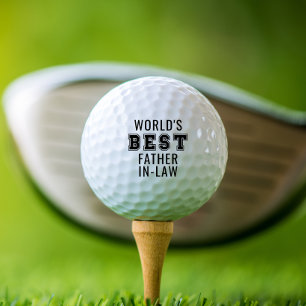 World's Best Father-In-Law Golf Balls