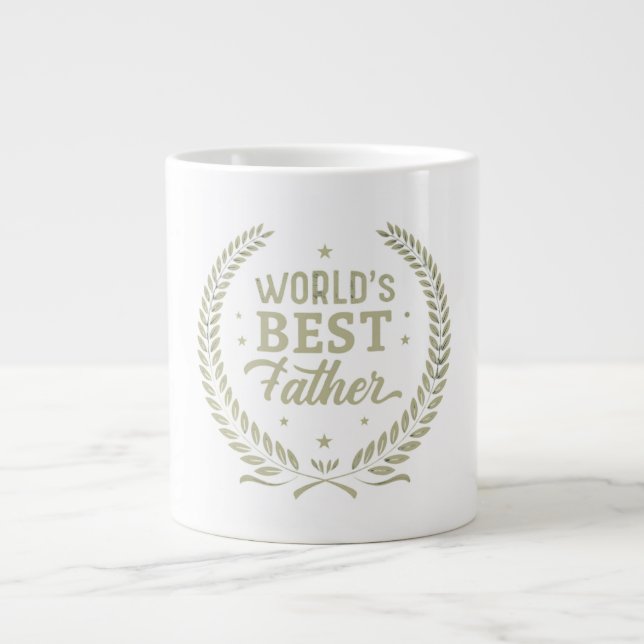World's Best Father Large Coffee Mug (Front)