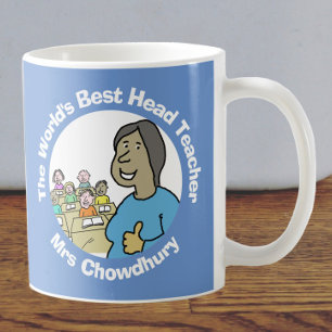 World's Best Female Head Teacher Coffee Mug