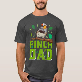 Worlds best Finch Dad Finches Dad Bird lover funny T-Shirt