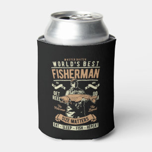 World's Best Fisherman  Can Cooler
