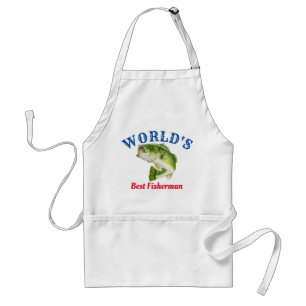World's Best Fisherman Standard Apron