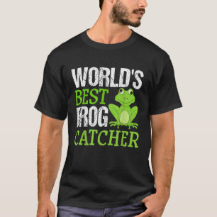 World's Best Frog Catcher Frog Hunter Boys T-Shirt