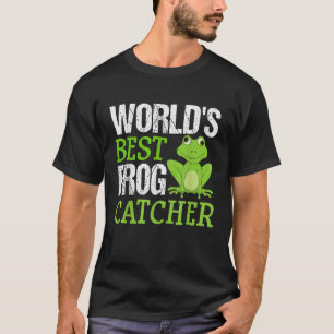 World's Best Frog Catcher Frog Hunter Boys T-Shirt