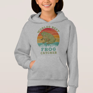 Worlds Best Frog Catcher, Retro Vintage Frog Lover