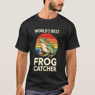 World's Best Frog Catcher Shirt Men Women Kids Fro