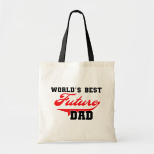World's Best Future Dad T shirts and Gifts Tote Bag