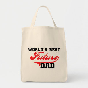 World's Best Future Dad T shirts and Gifts Tote Bag