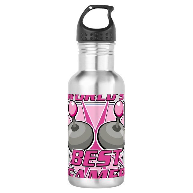 World's Best Gamer 710 Ml Water Bottle (Front)