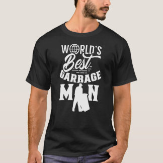 World's Best Garbage Man Disposal Truck Men T-Shirt