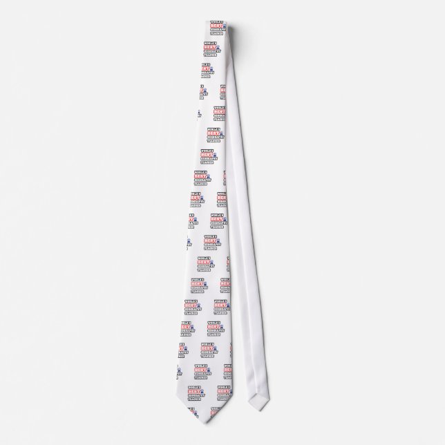 World's Best Geography Teacher Tie (Front)