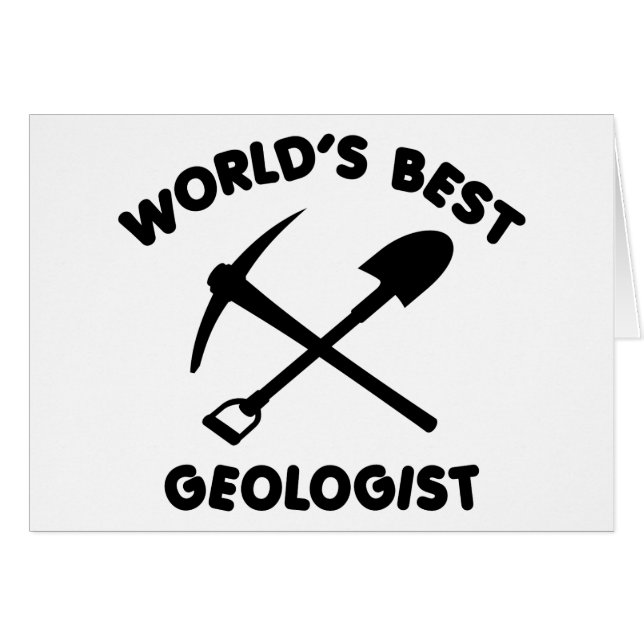 World's Best Geologist (Front Horizontal)
