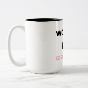 World's Best Girlfriend Black Two-Tone Coffee Mug