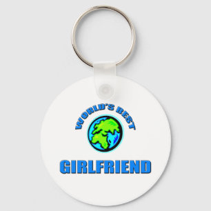 World's Best Girlfriend Key Ring