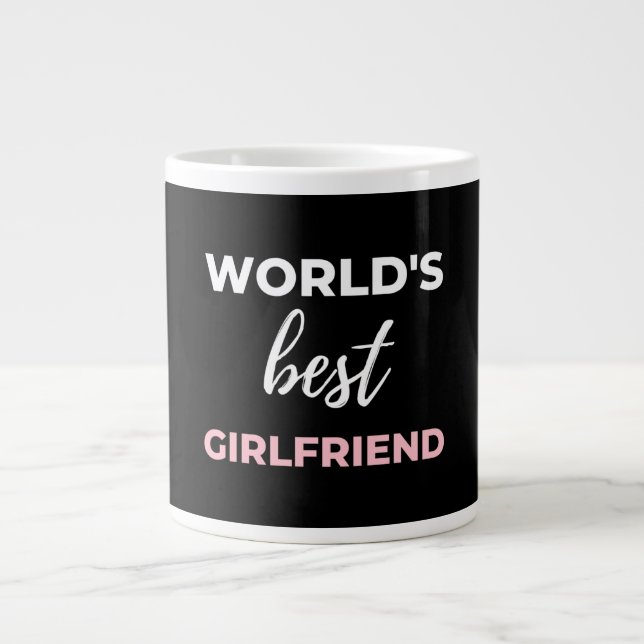 World's Best Girlfriend Large Coffee Mug (Front)