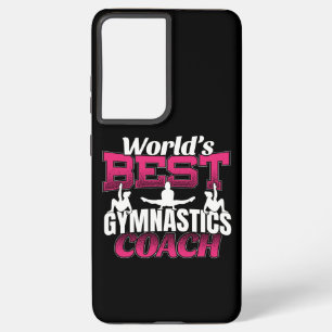 World's Best Girls Gymnastics Coach Samsung Galaxy Case