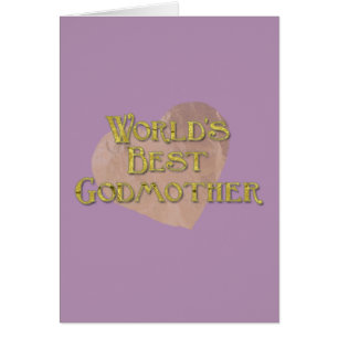 World's Best Godmother Card