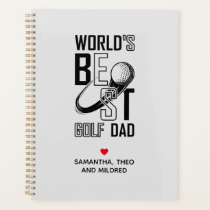 World's Best Golf Dad – Funny & Thoughtful Gift Planner