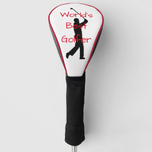 World's best golfer golf head cover