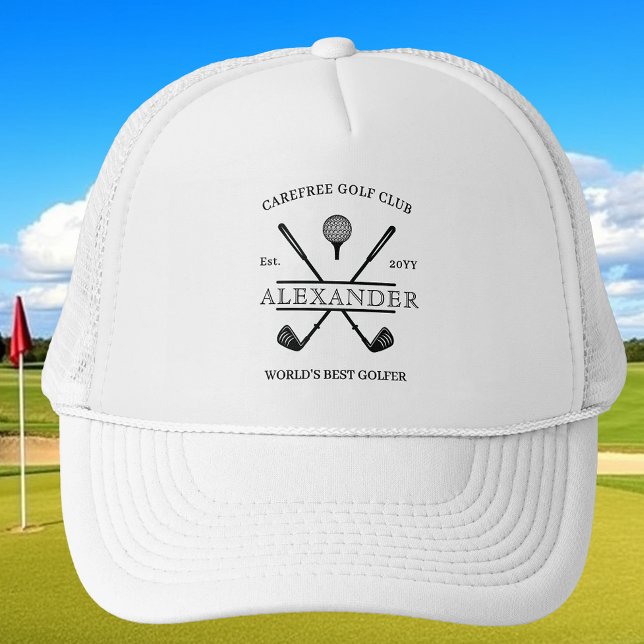 World's Best Golfer Name Golf Hat (Creator Uploaded)