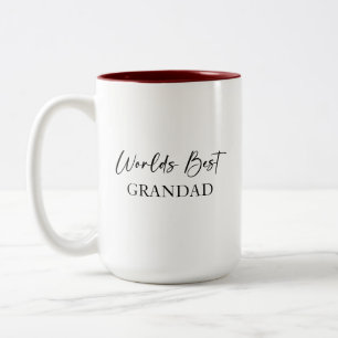 World's Best Grandad & Most Loved Personalised Mug