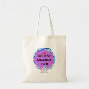 World's best grandma ever tote bag