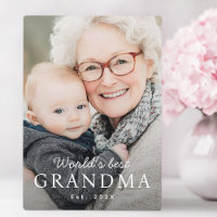 World's best grandma grandmother est year