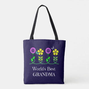 World's Best Grandma, popular design Tote Bag