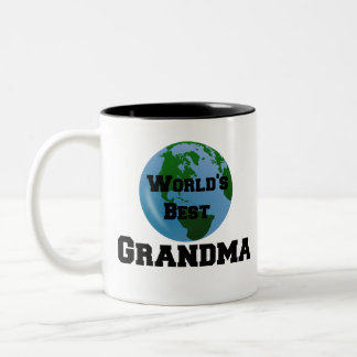 World's Best Grandma Two-Tone Coffee Mug