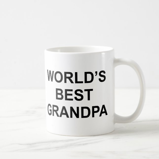 World's Best Grandpa Coffee Mug (Right)