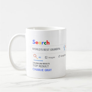 WORLDS BEST GRANDPA Funny Top Search Result Coffee Mug