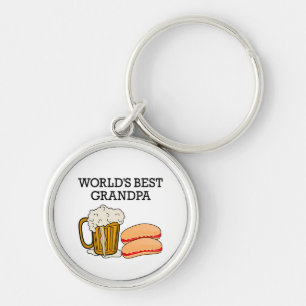 Worlds Best Grandpa Key Ring