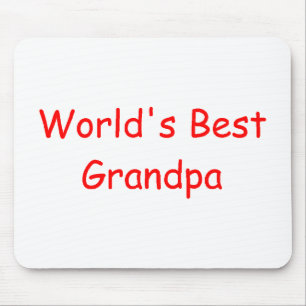World's Best Grandpa Mousepad