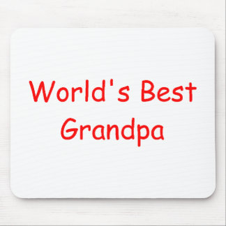 World's Best Grandpa Mousepad