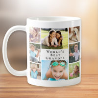 World's Best Grandpa Photo Collage