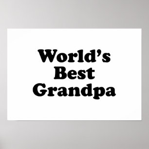 World's Best Grandpa Poster