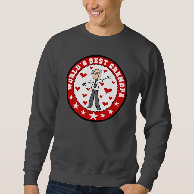 World's Best Grandpa Sweatshirt (Front)
