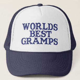 Worlds Best Grandpa Trucker Hat