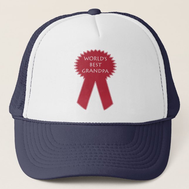 World's Best Grandpa Trucker Hat (Front)