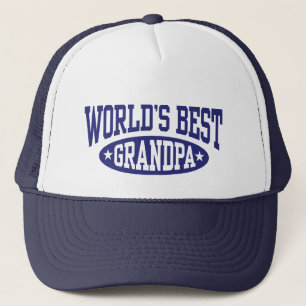 World's Best Grandpa Trucker Hat